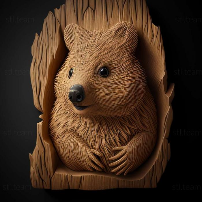 3D model Quokka (STL)